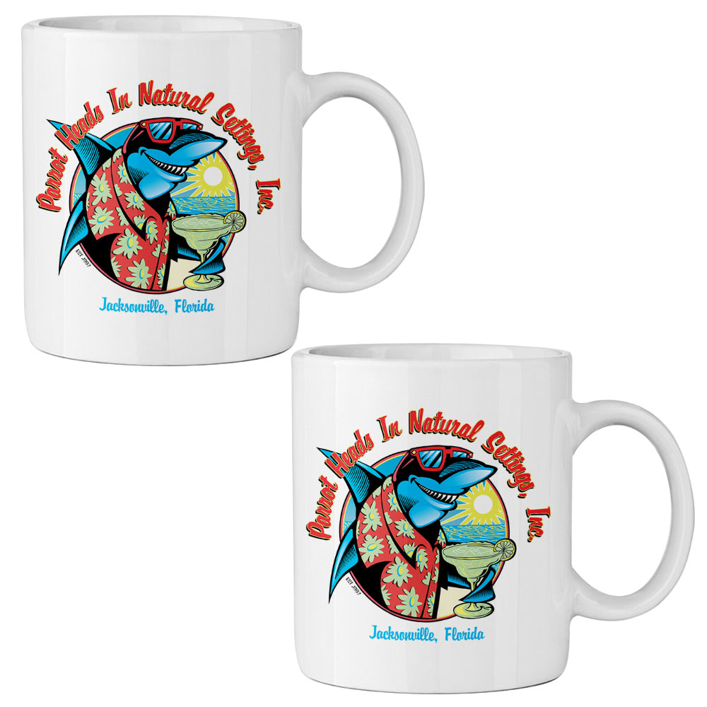 Official PHINS Parrot Head Club 11oz Ceramic Mug