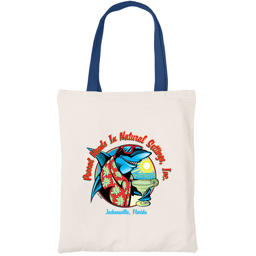 Official PHINS Parrot Head Club Canvas Beach Tote Bag