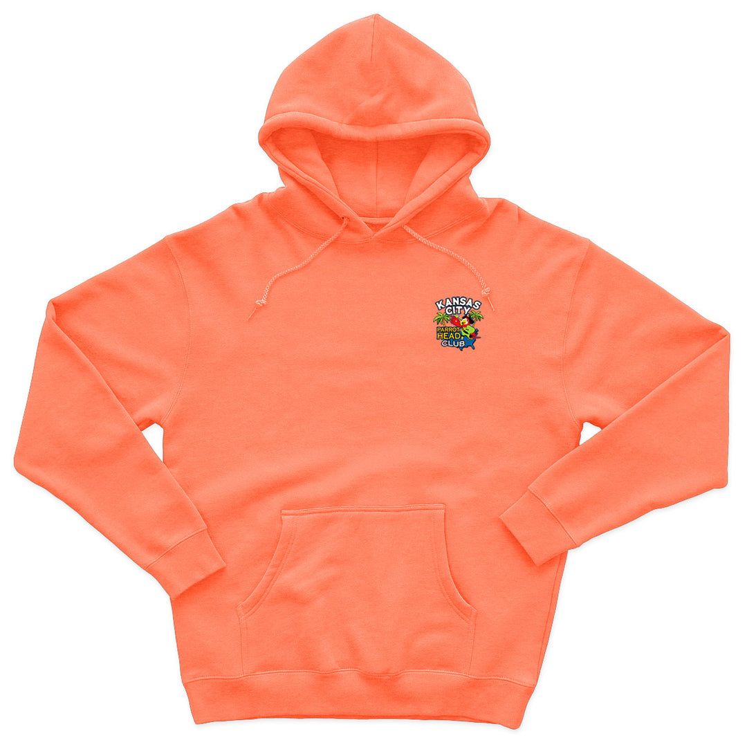 Kansas City Parrot Head Club Soft Style Pullover Hoodie Heather Coral
