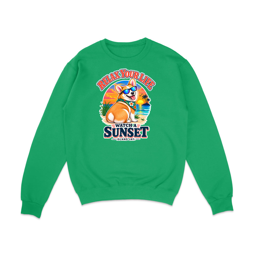 Relax Your Life Watch a Sunset Sweatshirt