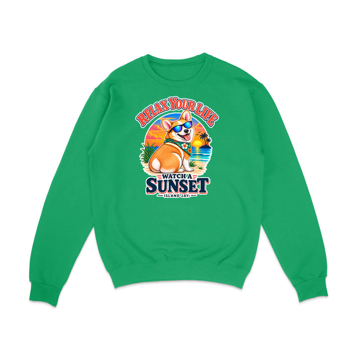 Relax Your Life Watch a Sunset Sweatshirt
