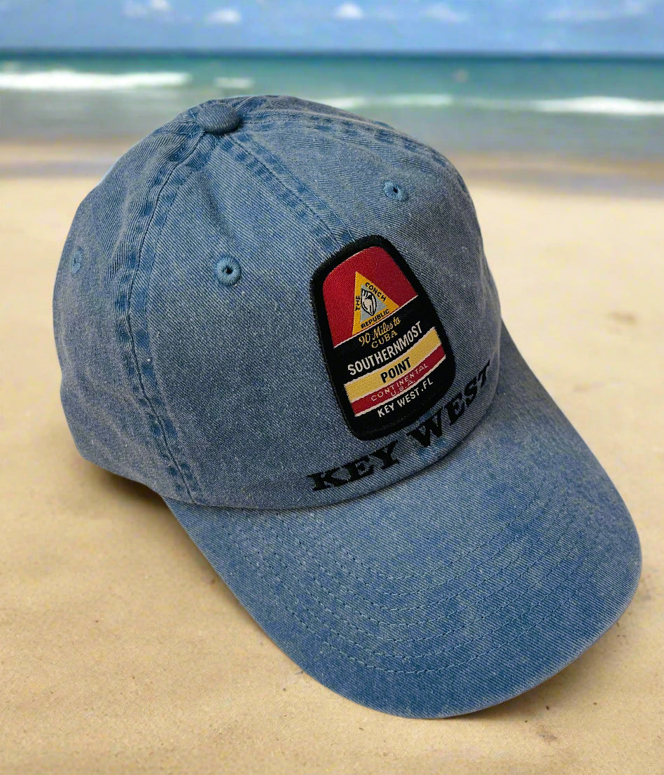 Key West southernmost point blue hat