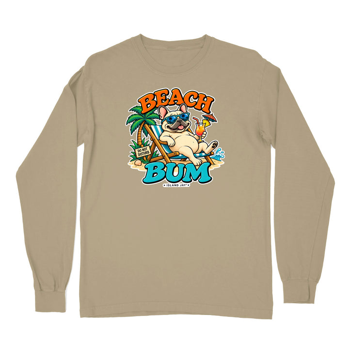 Beach Bum Dog Long Sleeve Shirt