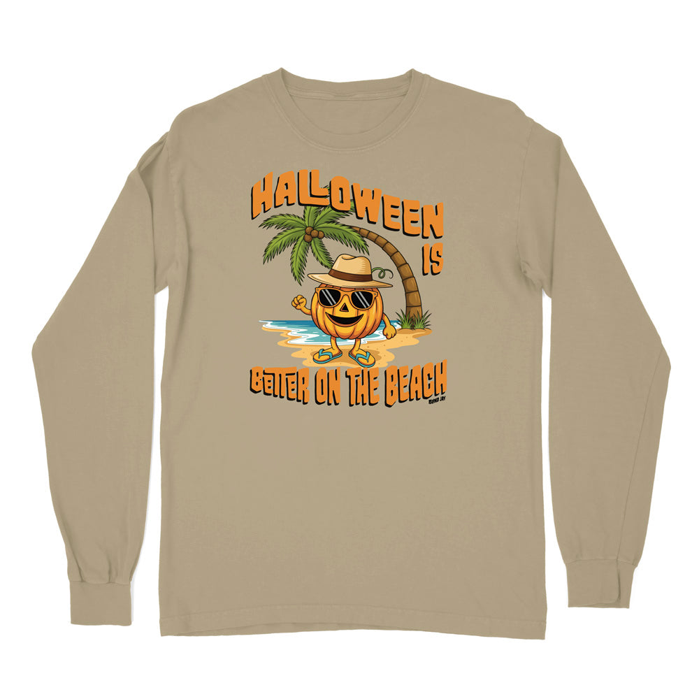 Halloween Is Better On The Beach Long Sleeve Shirt