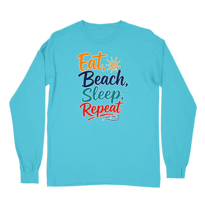 Eat, Beach, Sleep, Repeat Long Sleeve Shirt