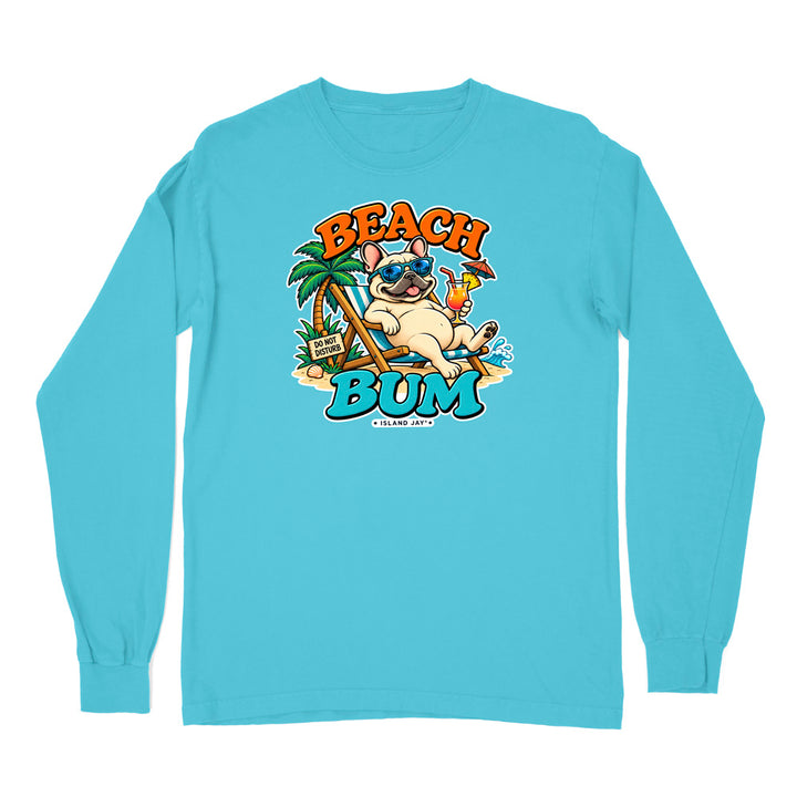 Beach Bum Dog Long Sleeve Shirt