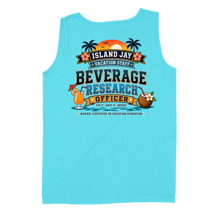 Beverage Research Officer Staff Shirt Tank Top