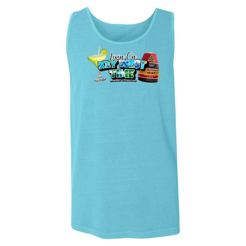 Lagoon "Living on Key West Time" Tank Top