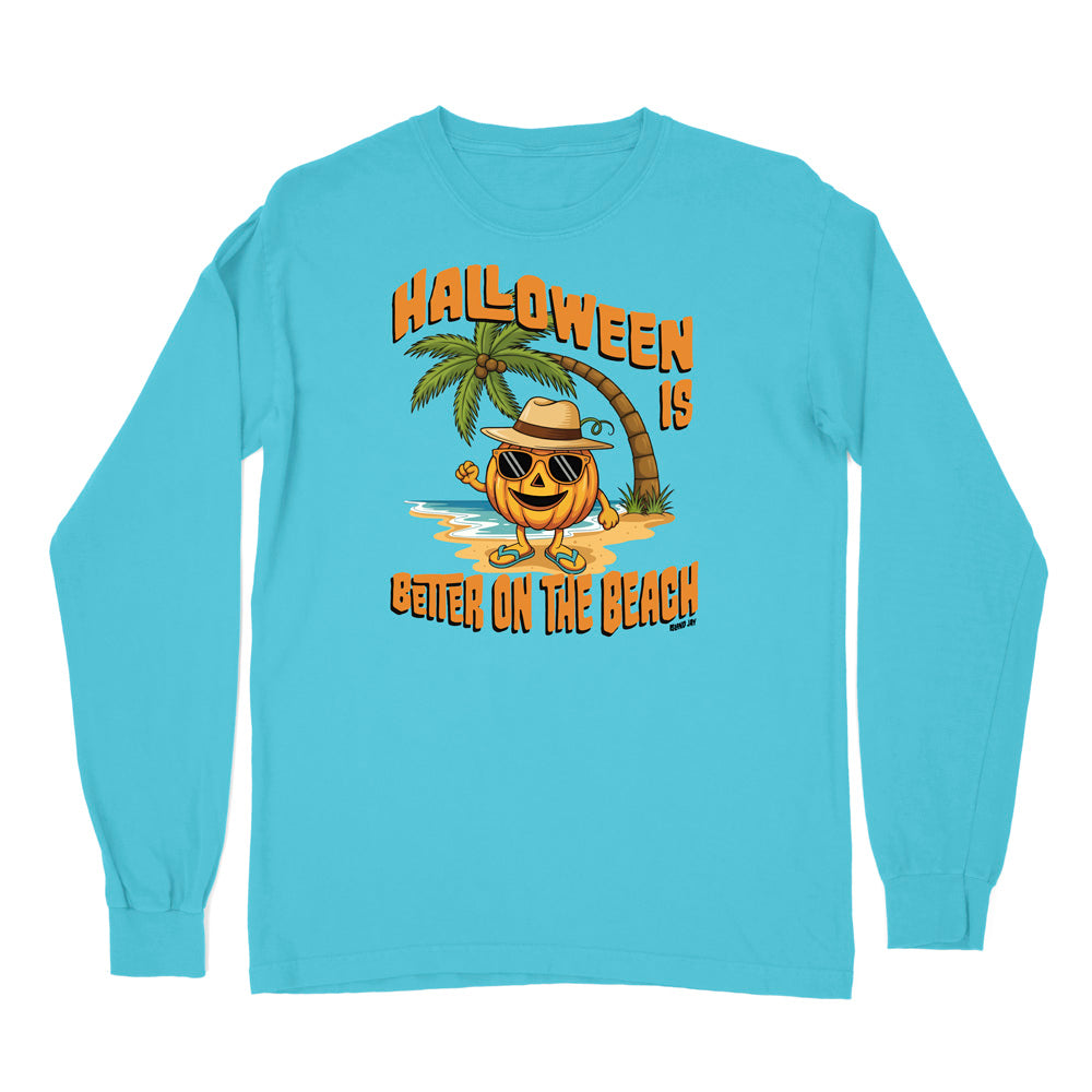 Halloween Is Better On The Beach Long Sleeve Shirt