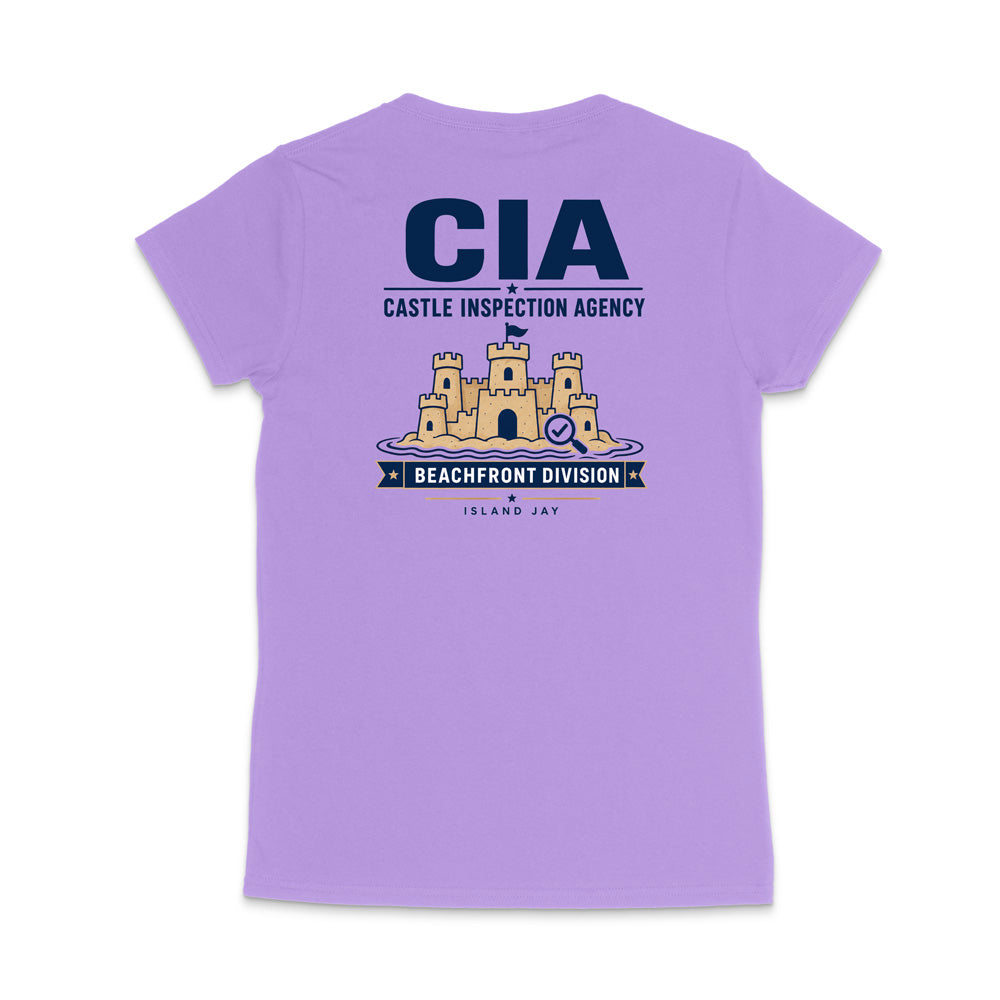 Castle Inspection Agency WOMEN'S V-Neck T-Shirt