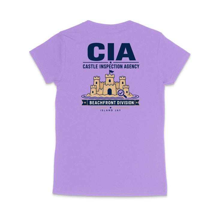 Castle Inspection Agency WOMEN'S V-Neck T-Shirt