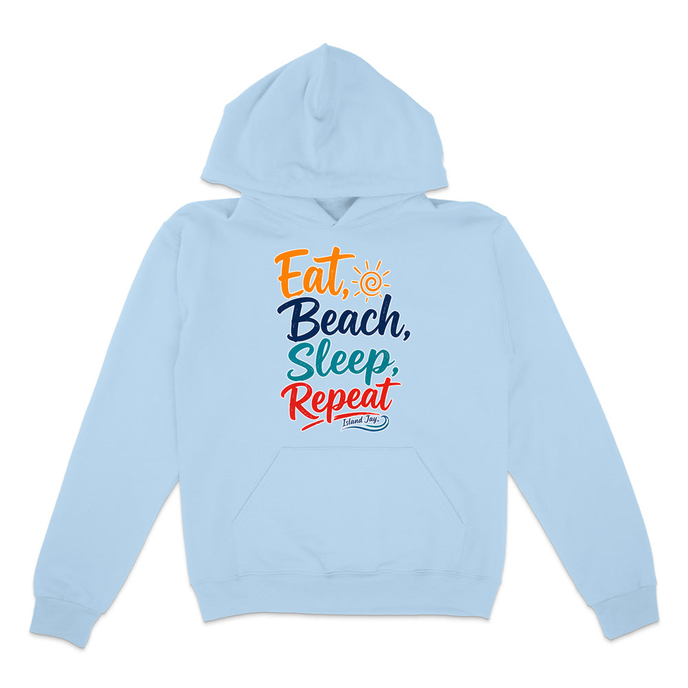 Eat, Beach, Sleep, Repeat Hoodie