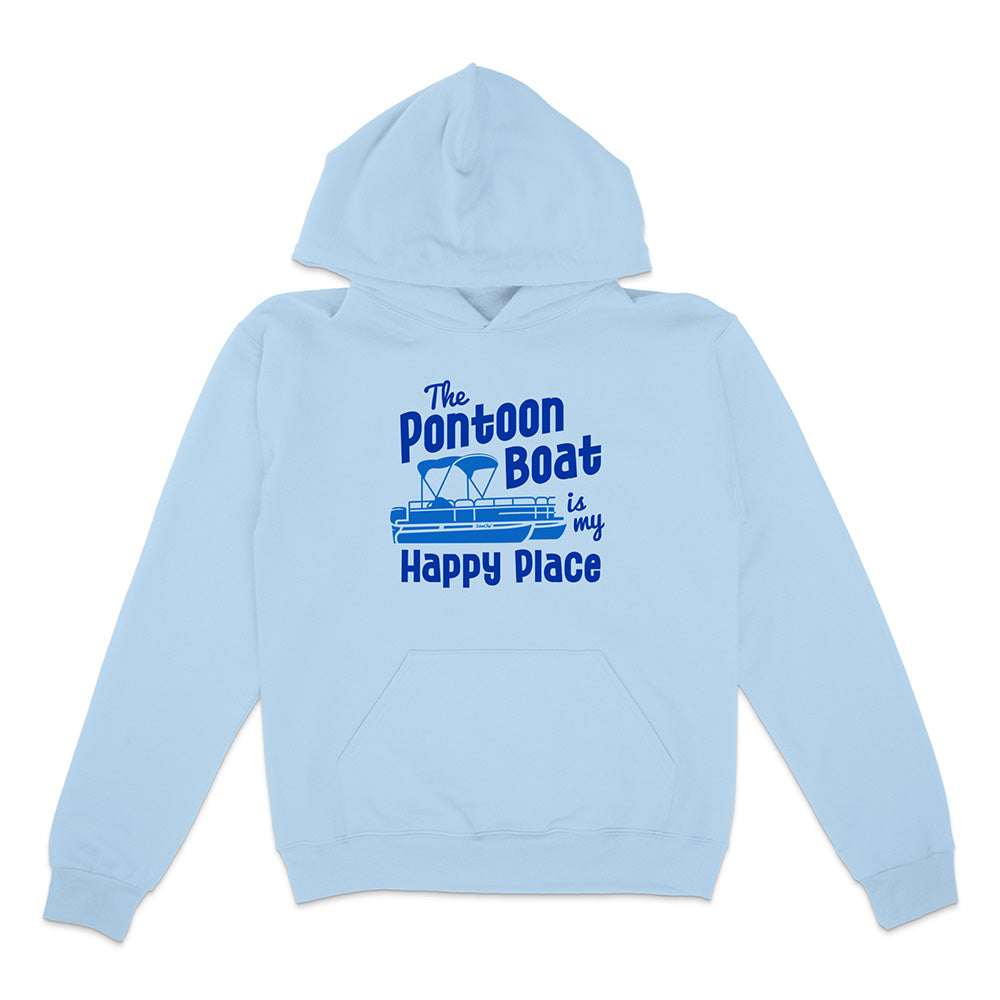 Pontoon is my happy place hoodie