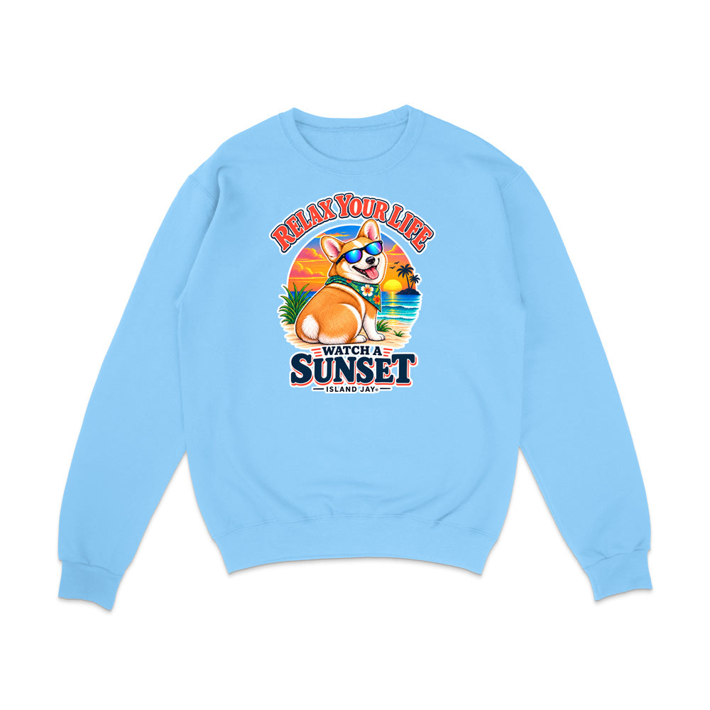 Relax Your Life Watch a Sunset Sweatshirt