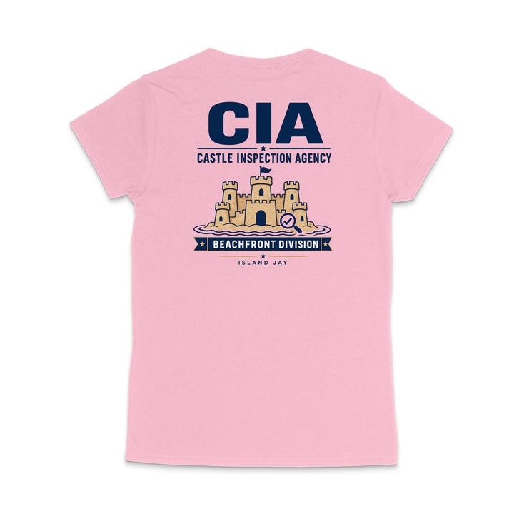 Castle Inspection Agency WOMEN'S V-Neck T-Shirt