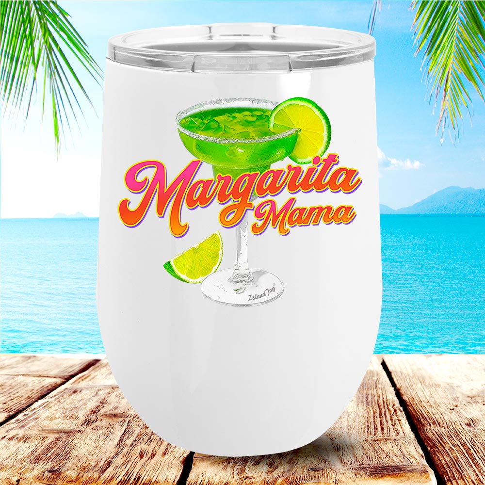 Margarita Mama 12oz Insulated Tumbler with lid. Keeps you margarita cold