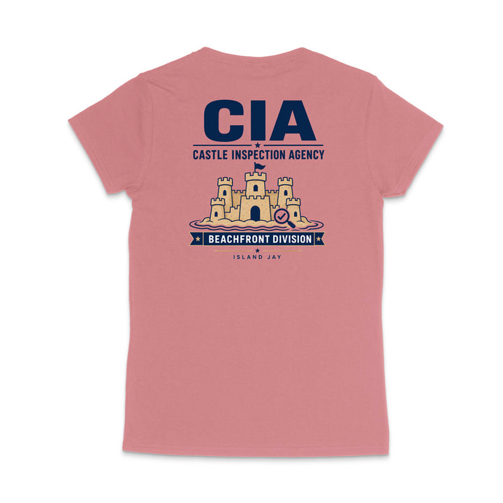 Castle Inspection Agency WOMEN'S V-Neck T-Shirt