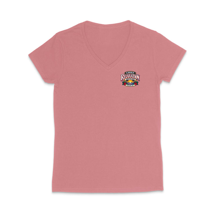 Chief Relaxation Officer WOMEN'S V-Neck T-Shirt