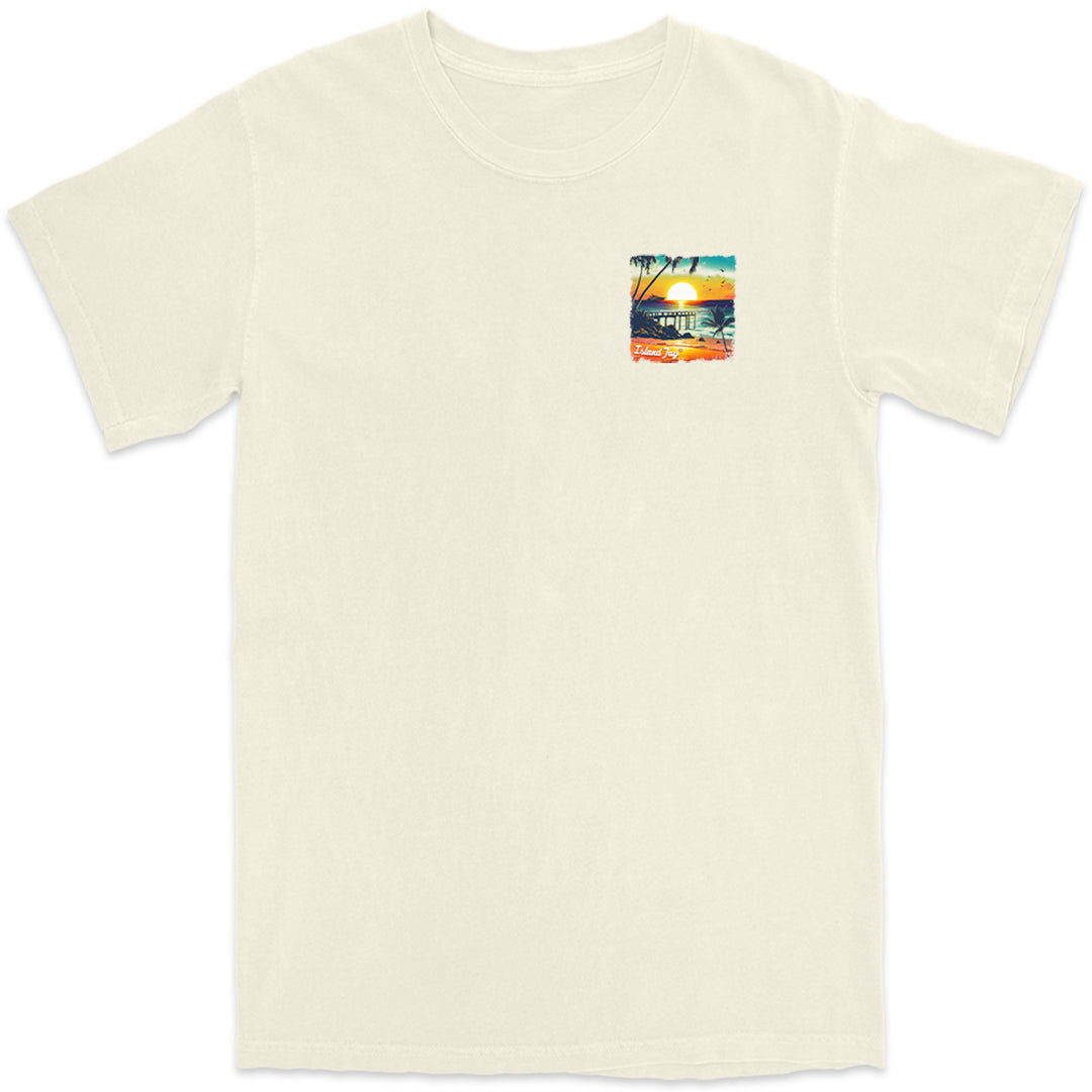 Moments of Tranquility in Paradise T-Shirt Front 