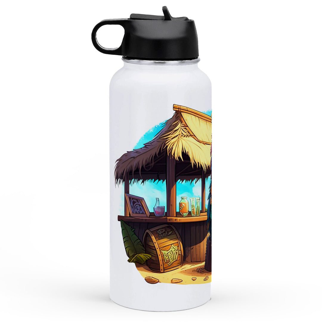 Sips and Squawks Moku 32oz Insulated Water Bottle