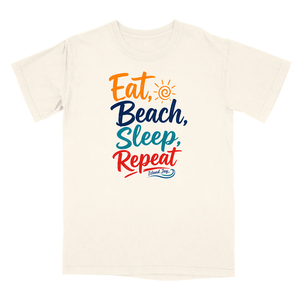 Eat, Beach, Sleep, Repeat T-Shirt