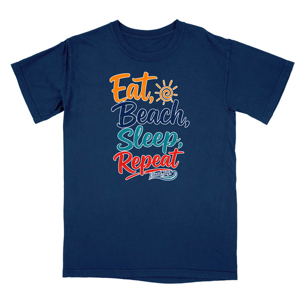 Eat, Beach, Sleep, Repeat T-Shirt