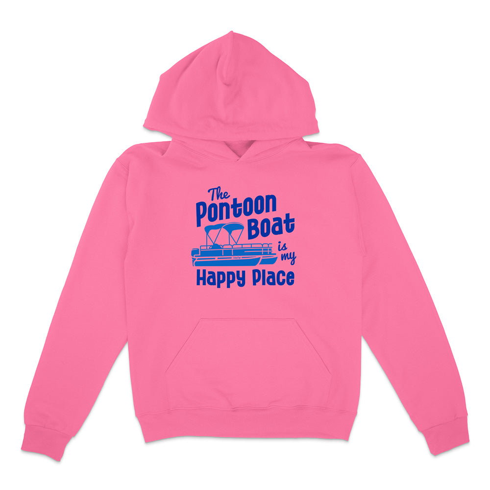Pontoon is my happy place hoodie