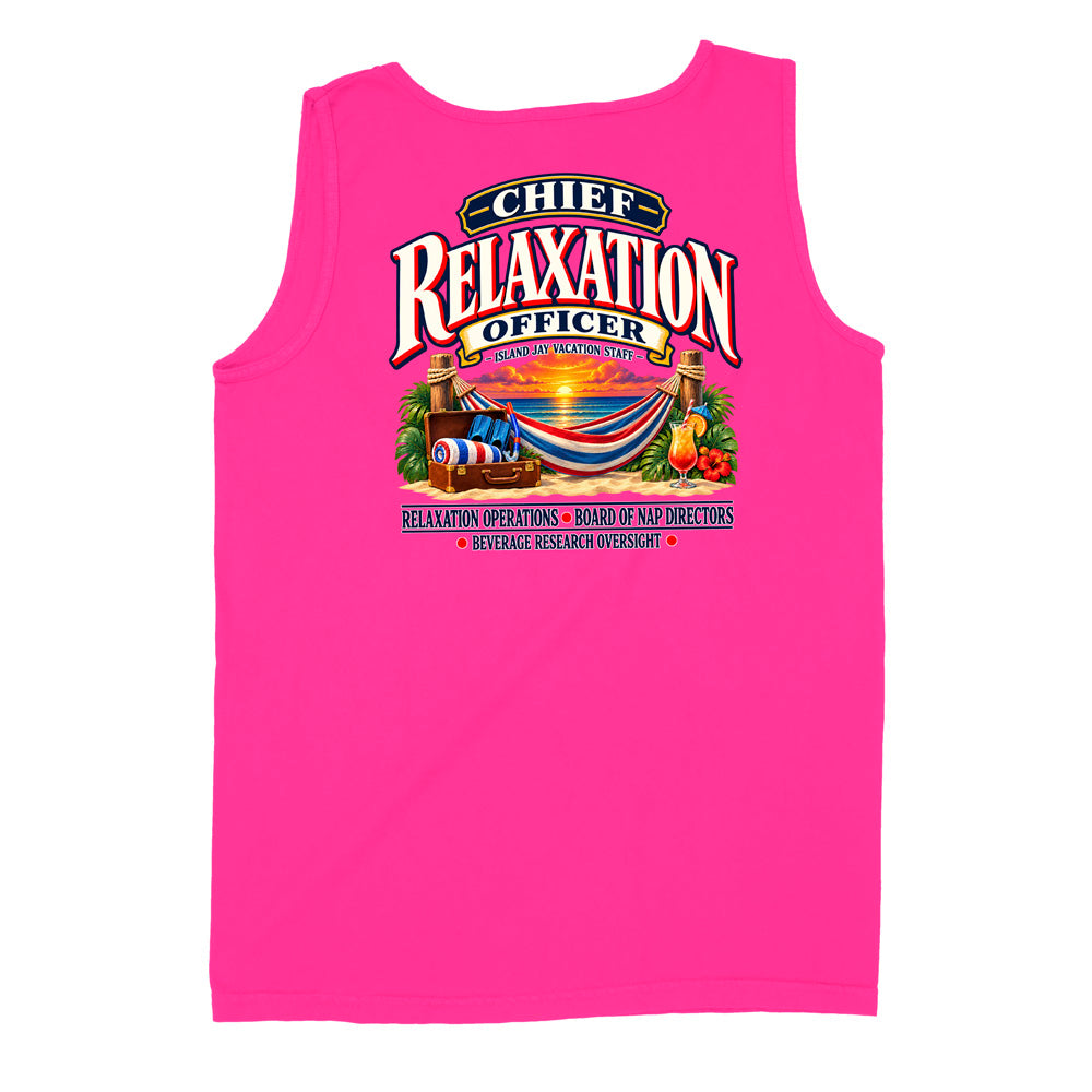 Chief Relaxation Officer Tank Top
