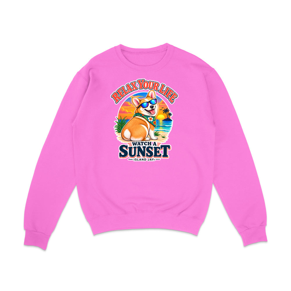 Relax Your Life Watch a Sunset Sweatshirt