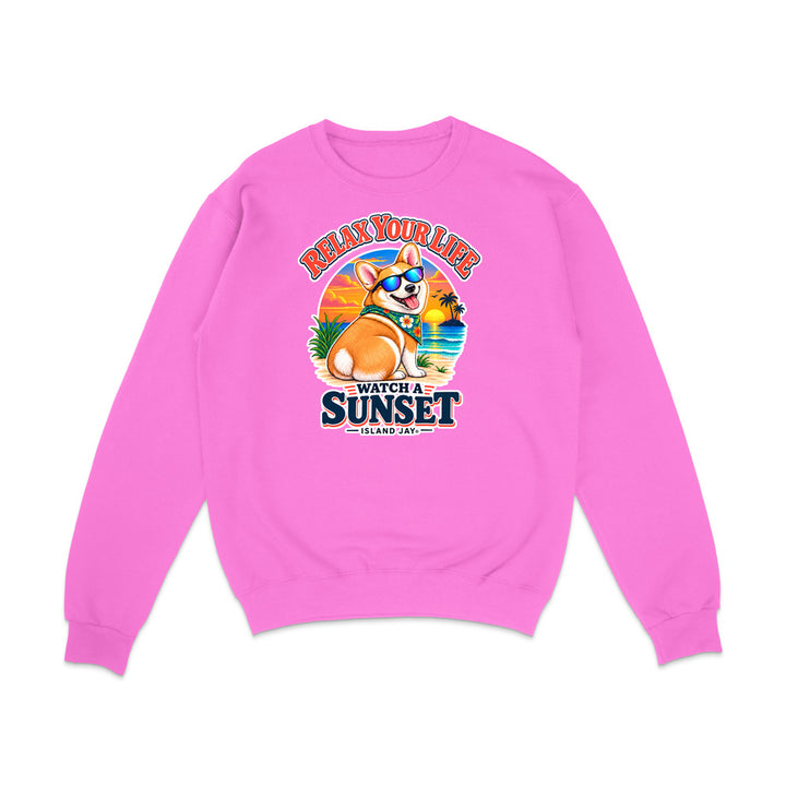 Relax Your Life Watch a Sunset Sweatshirt