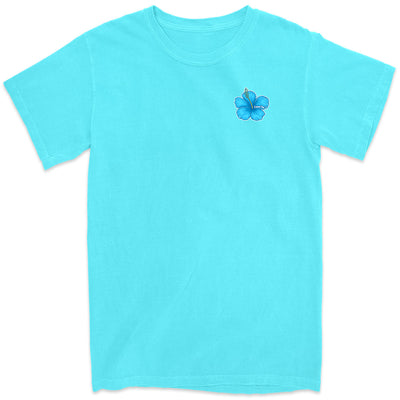 Find Me Under the Palms T-Shirt Lagoon Blue