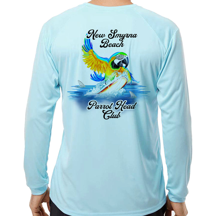 New Smyrna Beach Parrot Head Club UV Performance Long Sleeve Shirt