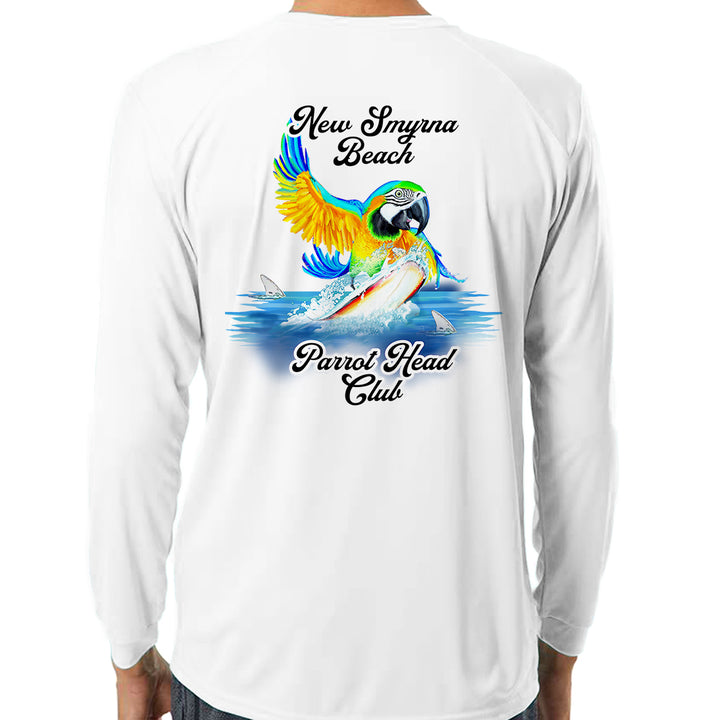 New Smyrna Beach Parrot Head Club UV Performance Long Sleeve Shirt