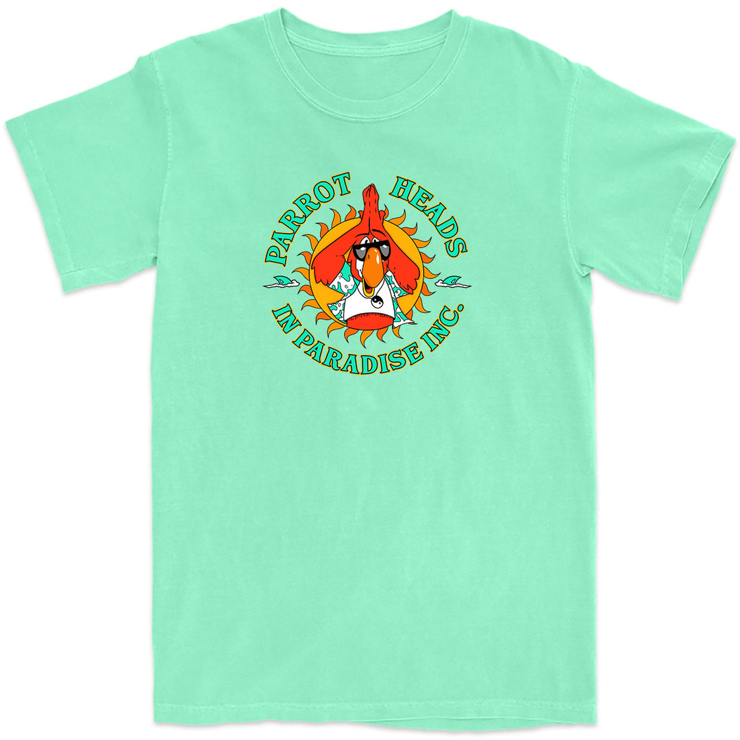 Parrot Heads in Paradise PHIP Parrot Head Club T-Shirt Island Reef Green