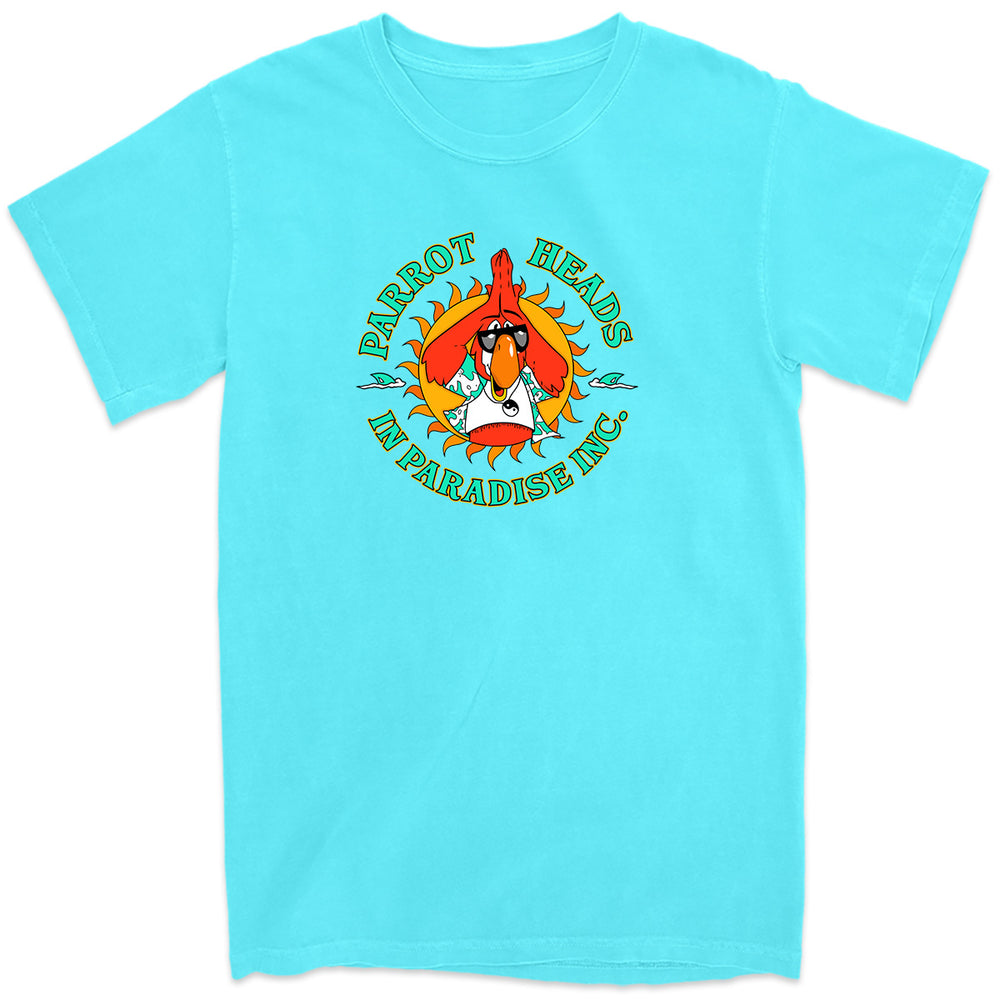 Parrot Heads in Paradise PHIP Parrot Head Club T-Shirt Lagoon Blue