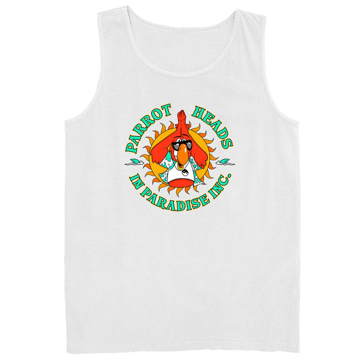 Parrot Heads in Paradise PHIP Parrot Head Club Tank Top White