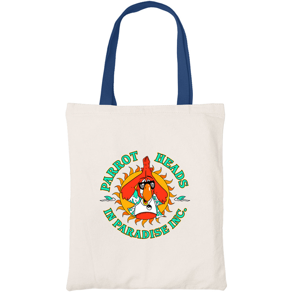 Parrot Heads In Paradise PHIP Parrot Head Club Canvas Beach Tote Bag
