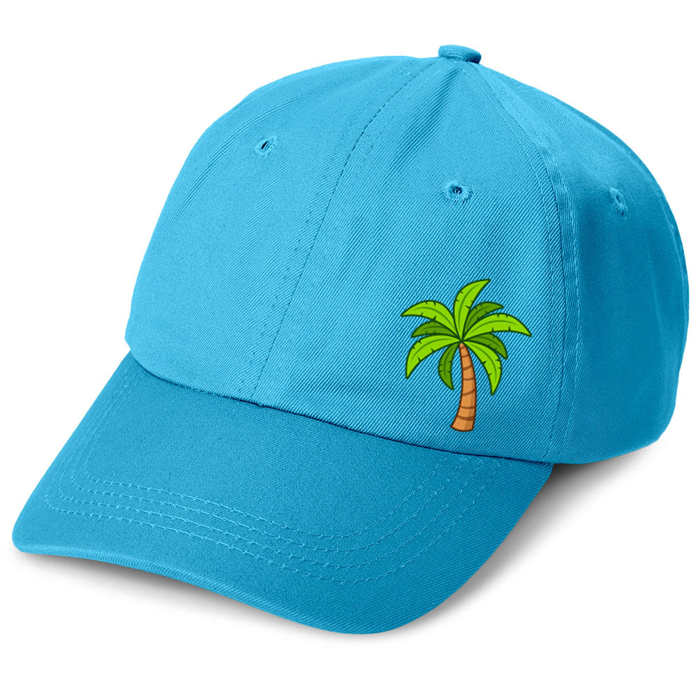 Palm Tree Hat Caribbean Blue