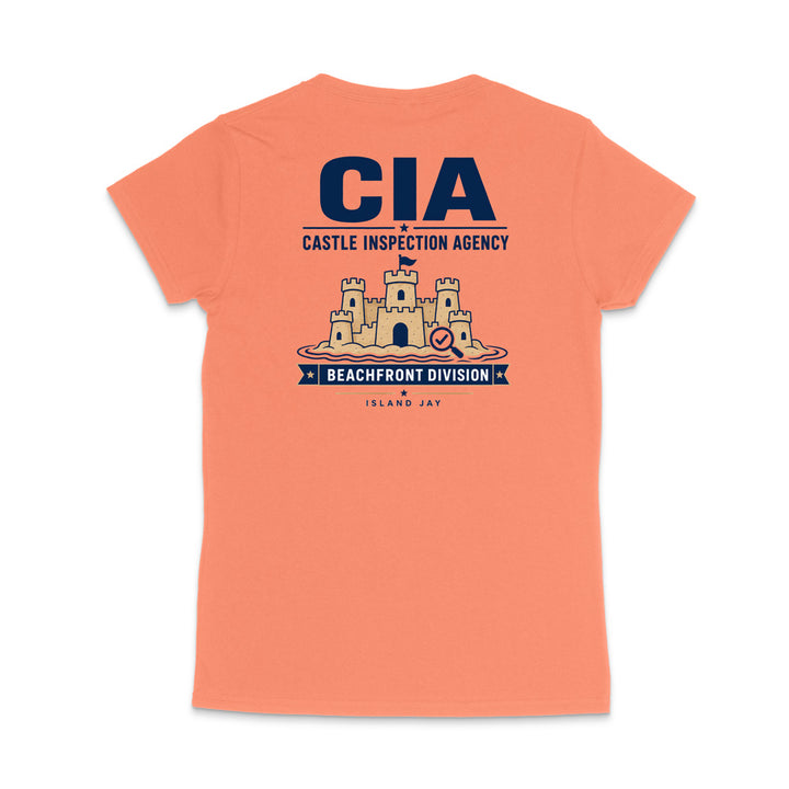 Castle Inspection Agency WOMEN'S V-Neck T-Shirt