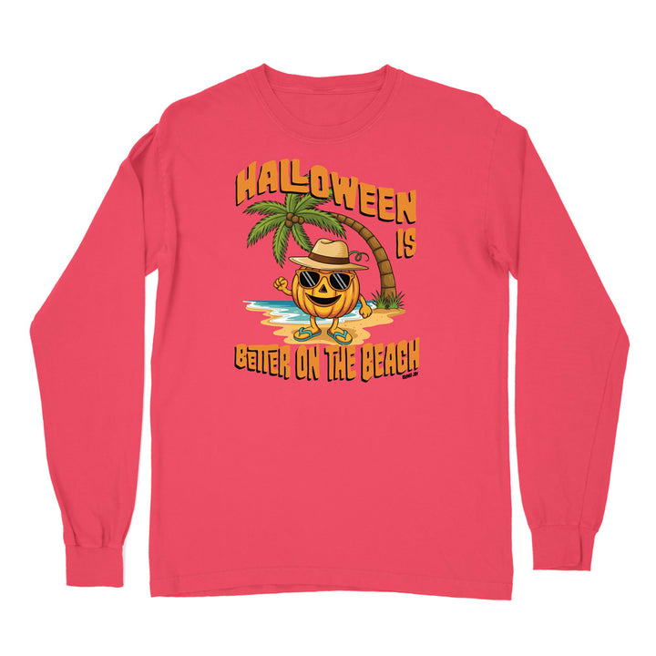 Halloween Is Better On The Beach Long Sleeve Shirt
