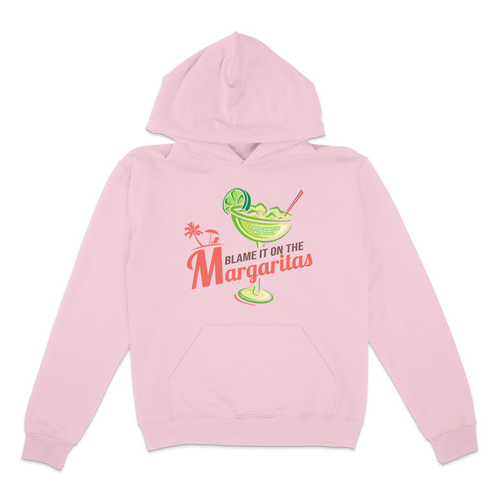 Howard Livingston Blame It on the Margaritas Soft Style Pullover Hoodie Pink