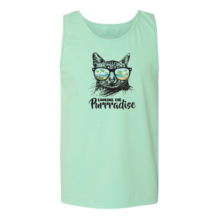 Reef Looking for purradise cat deisgn tank top