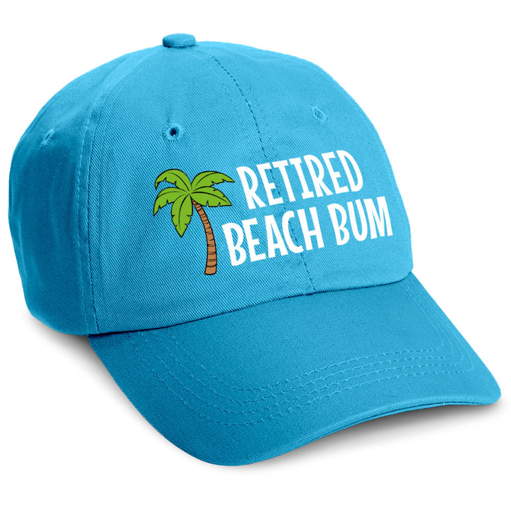 Retired Beach Bum Hat Caribbean Blue