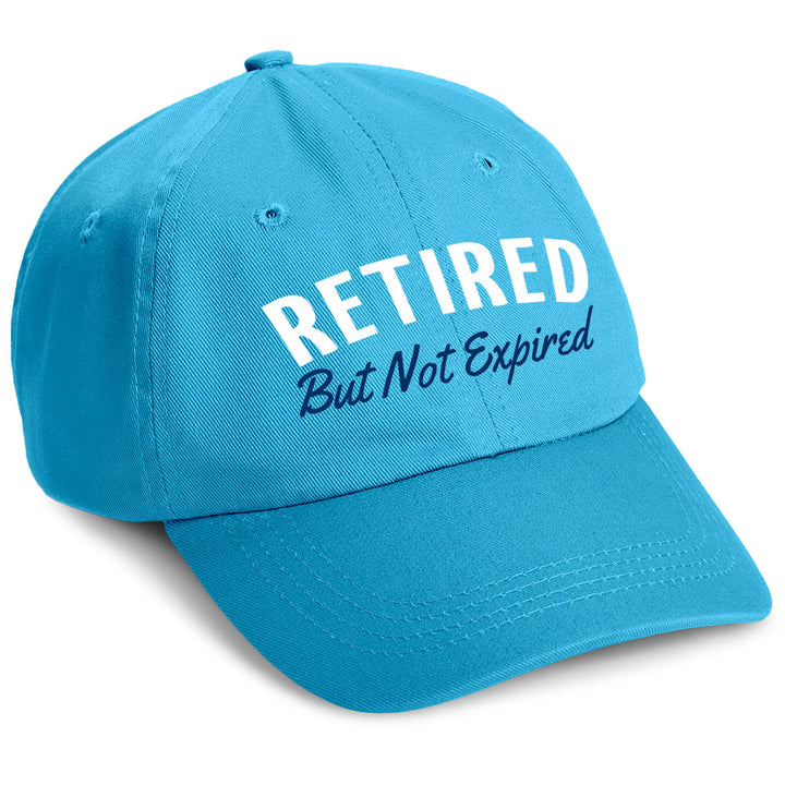 Retired But Not Expired Hat Caribbean Blue