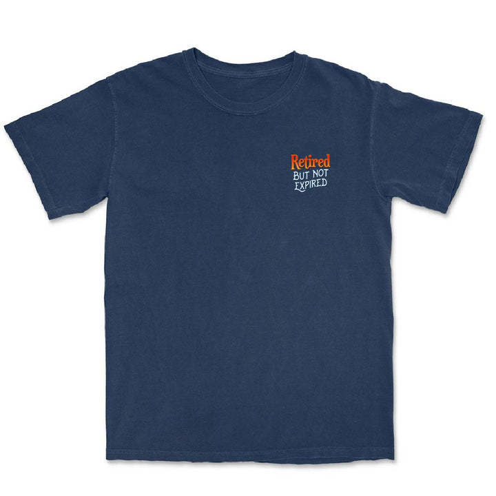 Men's Retired But Not Expired Parrot T-Shirt
