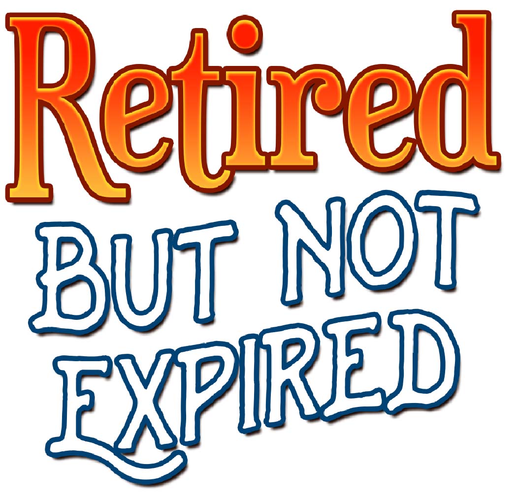 Women's Retired But Not Expired Parrot V-Neck T-Shirt