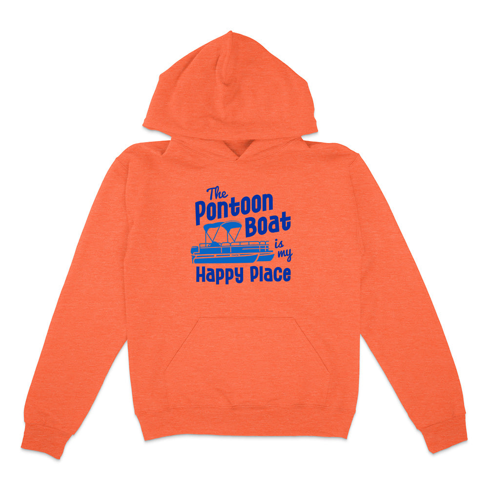 Pontoon is my happy place hoodie
