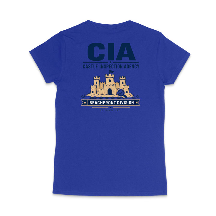 Castle Inspection Agency WOMEN'S V-Neck T-Shirt