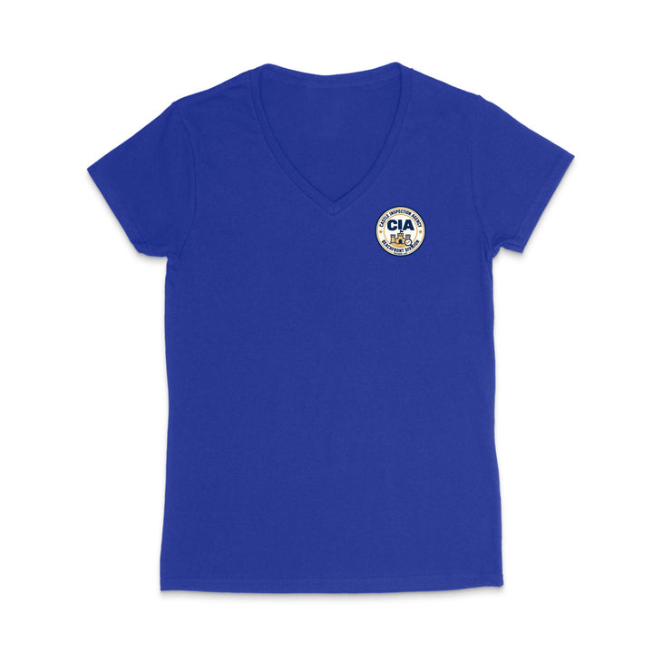 Castle Inspection Agency WOMEN'S V-Neck T-Shirt