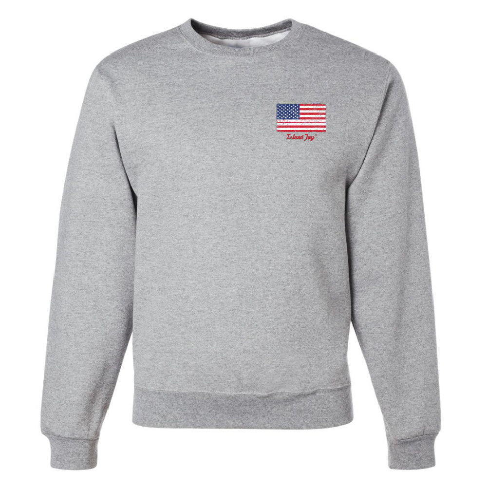 USA Flag with Palm Sweatshirt